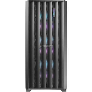 AZZA Legionaire - tower - extended ATX - Kabinet - Tower - Sort