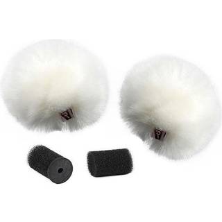 Rycote Lavalier Windjammer Pair White