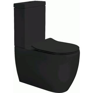 Lavabo Glomp BTW gulvstående toilet - Mat sort
