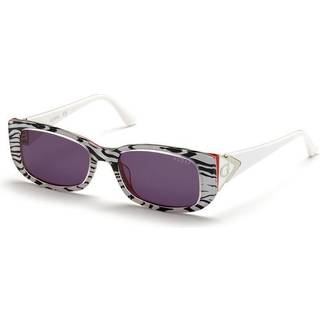 Guess GU7648 99A 54 Solbriller Kvinder Hvid - Black - 54mm