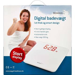 Seagull Digital Badevægt Medicinsk udstyr 1 stk + FRI FRAGT