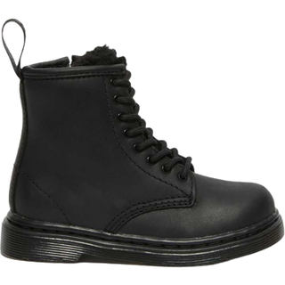 1460 Junior Serena Faux Fur Lined Leather Støvle, Sort, 30