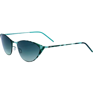 Italia Independent II 0203 038.000 55 Solbriller Kvinder Blue - Blue - 55mm
