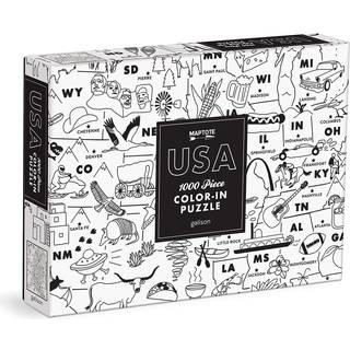 Maptote USA Color-In 1000 Piece Puzzle