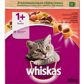 Whiskas 1+ Oksekød