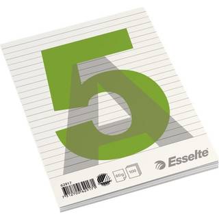 Esselte Blok std. toplimet u/H A5 lin 100ark 60g