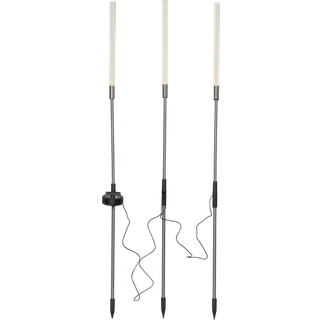 Star trading - solcellebelysning - Solcelle -dekoration boblende 3 -pin - gennemsigtig - 83 cm