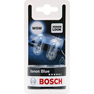 Pære Bosch Xenon Blue,W5W,2 stk.12v,W2,1x9,5d