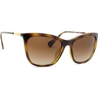 Ralph Lauren Kvinde RA5289 50033B Solbriller Plast Havana Brun Cat Eye Skygge