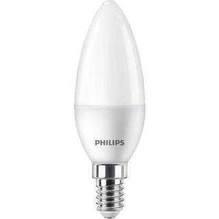 FORÅRSUDSALG - E14 - Philips LED Kerte Pære - Mat - 5.5W - 470lm