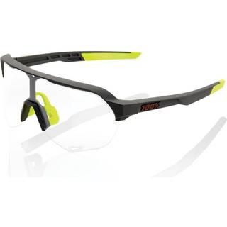 100% S2 Soft Tact Off White Briller - Røde spejlede linser