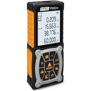 Protech avstandsmåler 60 meter rød laser