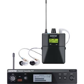 Shure P3TERA215CL PSM 300 Trådløs in-ear monitorering H20: 518–542 MHz