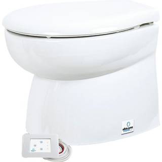 Eltoilet båd Albin Premium Silent Low, 12 V, forberedt til søvandspåfyldning &amp; ferskvandspåfyldning