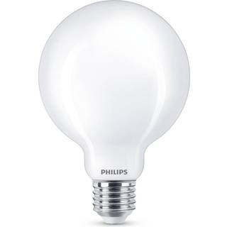 Philips led globepære 60w e27 mat