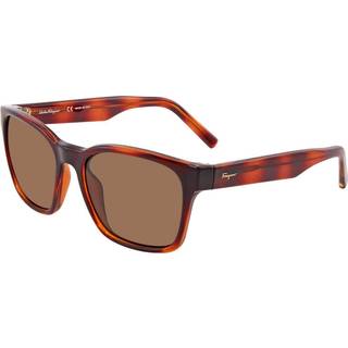 Salvatore Ferragamo SF959S 214 55 Solbriller Kvinder Tortoiseshell - Red Tortoise - 55mm