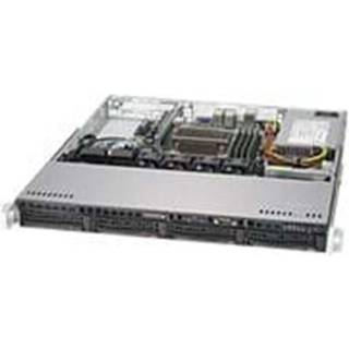 Supermicro SC813M FTQC-350CB2 - Kabinet - Server (Rack) - Sort
