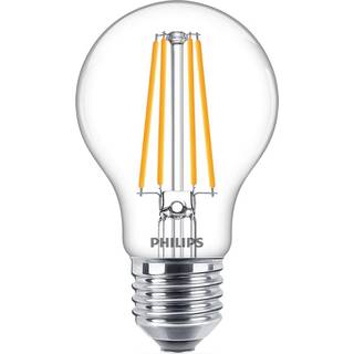 Philips Corepro LED Pære E27 Pære klar 8.5W 1055lm - 827 ekstra varm hvid | erstatter 75W