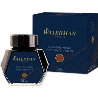 Blæk til fyldepen Absolute Brown, Waterman S0110830, 12stk