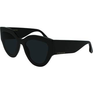 Victoria Beckham VB628S 001 55 Solbriller Mænd Black - Shiny Black - 55mm