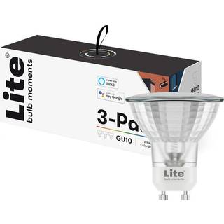 Lite BM RGB Smart Spot-pære 4,5WGU10, 3 stk ➞ På lager - klar til levering