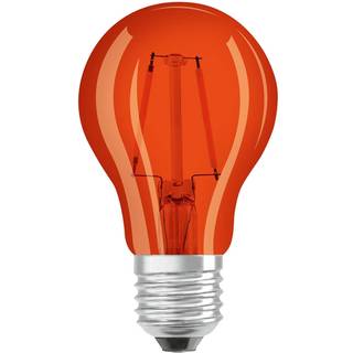 Outlet: Osram Farvede E27 LED Pære i Orange På 2,5W