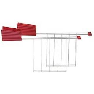 Alessi Kitchen And Tools - 'Plissé' toaster racks, white in white steel and thermoplastic resin