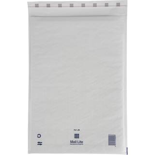 Other Boblepose Mail Lite J6 300x440 mm hvid, 50 stk. 5051146000091
