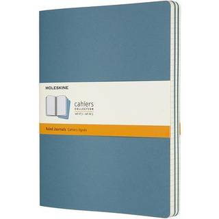 Moleskine Cahier Notesbog | XL | Linj. | Blå