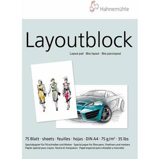 Layout-Block A4 75 Blatt
