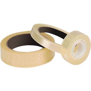 Q-connect tape 19mmx33m klar 8rl