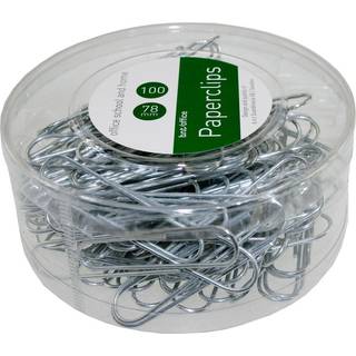 PapirClips 78mm 100 stk
