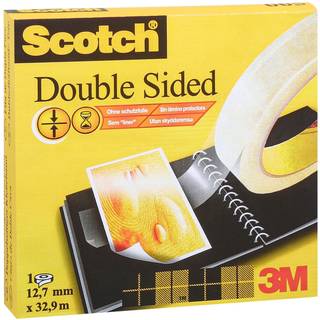 3M Scotch dobbeltklæbende 12mm x 33m