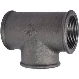 Georg Fischer tee 90° sort 1/4''