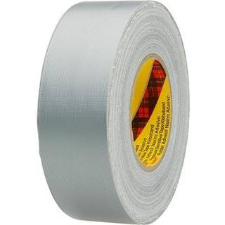 Lærredstape 3998 sølv 50mm×50mtr