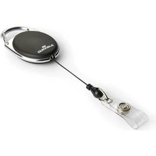 Durable Style yoyoholder med plaststrop 80 cm sort