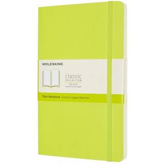 Moleskine Classic collection, blank, soft cover, 13x21cm, Lime