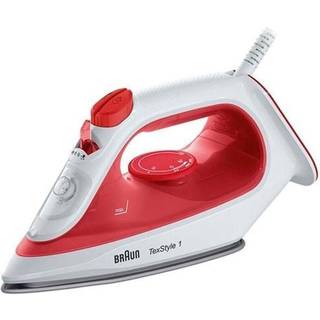 Braun si 1019 rd Dampstrygejern Non-stick bundplade 1900 W Rød