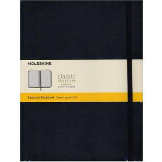 Moleskine Clas. H Notesbog | XL | Kvad. | Sort