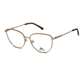 Lacoste Kvinde L2280 770 Optiske stel Metal Guld rose Cat Eye