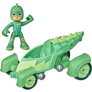 PJ Masks Gekko-Mobile Bil med bevægbar Gekko-figur - grønt førskolelegetøj til børn 3+ år