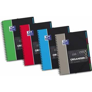 Oxford organiserbook student notes kvadreret 5x5 A4+