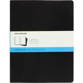 Moleskine Cahier Notesbog | XL | Dot. | Sort
