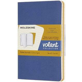 Moleskine Volant Notesbog | Pkt. | Linj. | Blå/gul