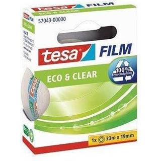tesa film eco & clear 10m x 15mm + hand dispenser green