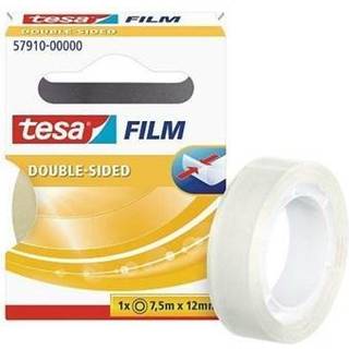 tesa film® Doppelseitiges Klebeband 12mm - Transparent
