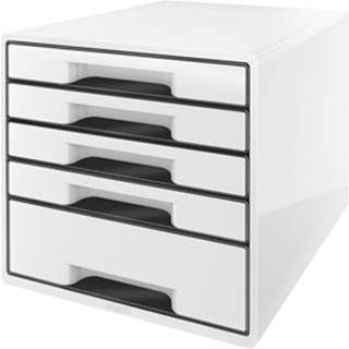 Desk Cube 5-skuffer hvid