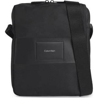 Calvin Klein Black Polyester Men Shoulder Bag