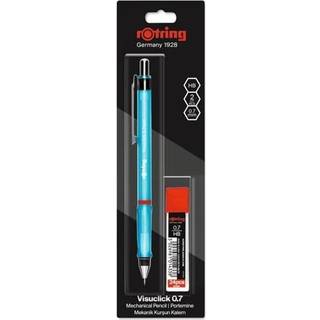 Rotring rOtring Visuclick Mekanisk Blyant Sæt med 0,7 mm 2B Bly (x24) | Assorterede skaftfarver