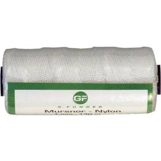 G Funder murersnor 1,0mm hvid nylon